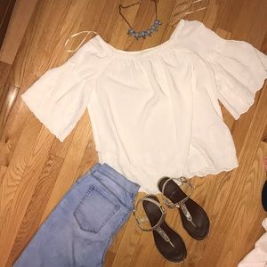 ❤️NEVER WORN❤️ off the shoulder top